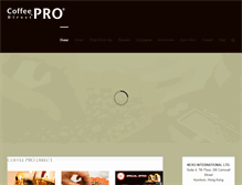 Tablet Screenshot of coffeeprodirect.com